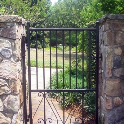 Cast-Iron-Gate-stone-walls